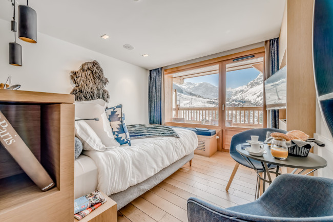 Chambre Supérieure Vue Pistes